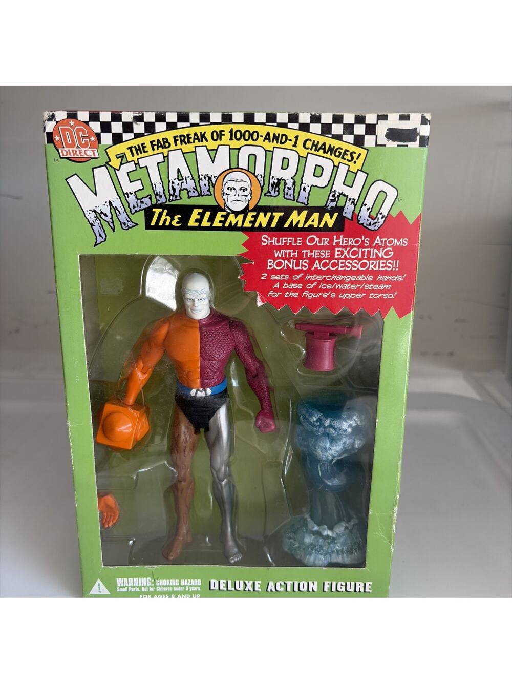 DC Direct Metamorpho The Element Man 6” Figure NIB